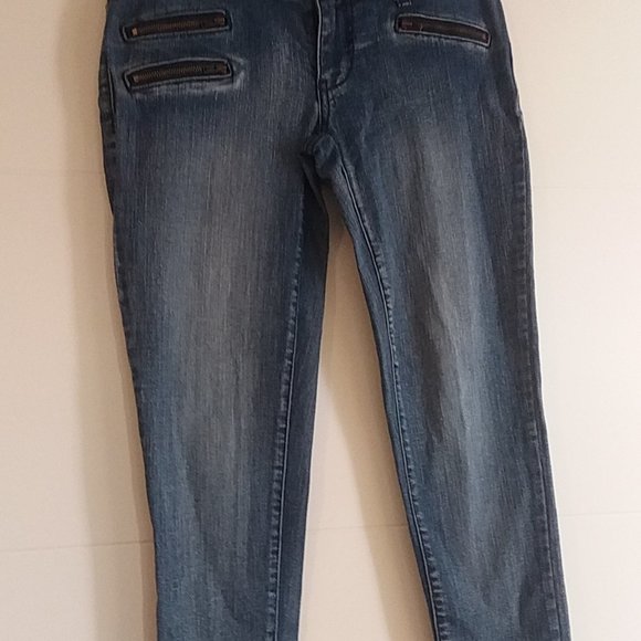 Women's Skinny Jeans. Size XS. Color Blue. - Picture 4 of 8